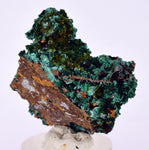3.8cms MALACHITE CRYSTALS MINERAL SPECIMEN AHOULI MINES MOROCCO UB297