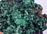 3.5cms MALACHITE CRYSTALS MINERAL SPECIMEN AHOULI MINES MOROCCO UB299