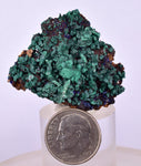 3.5cms MALACHITE CRYSTALS MINERAL SPECIMEN AHOULI MINES MOROCCO UB299