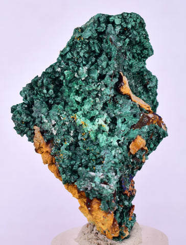 4.8cms MALACHITE CRYSTALS MINERAL SPECIMEN AHOULI MINES MOROCCO UB300