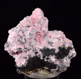 5cms RHODOCHROSITE CALCITE CRYSTALS GALENA PERU RB752
