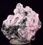 5cms RHODOCHROSITE CALCITE CRYSTALS GALENA PERU RB752