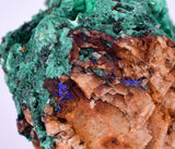 3.4cms MALACHITE CRYSTALS MINERAL SPECIMEN AHOULI MINES MOROCCO UB301