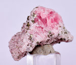 2.7cms RHODOCHROSITE PYRITE CHINA CRYSTAL RHOMBOHEDRAL MINIATURE RB684