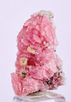 2.4cms RHODOCHROSITE PYRITE CHINA CRYSTAL RHOMBOHEDRAL MINIATURE RB685