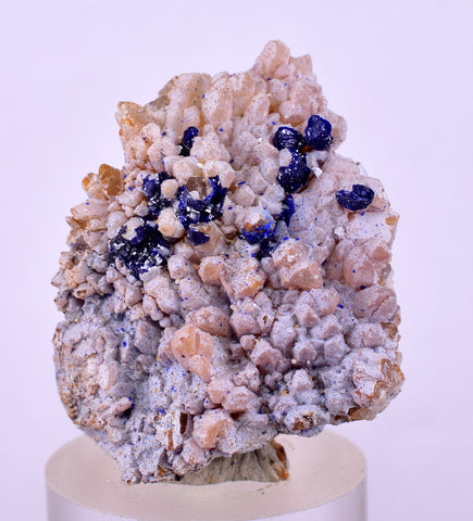 3.6cms GEM AZURITE CRYSTALS MEXICO ROYAL BLUE COLOR SHINY UB303