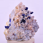 3.6cms GEM AZURITE CRYSTALS MEXICO ROYAL BLUE COLOR SHINY UB303