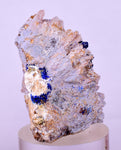 3.6cms GEM AZURITE CRYSTALS MEXICO ROYAL BLUE COLOR SHINY UB303