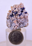 3.6cms GEM AZURITE CRYSTALS MEXICO ROYAL BLUE COLOR SHINY UB303