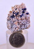 3.6cms GEM AZURITE CRYSTALS MEXICO ROYAL BLUE COLOR SHINY UB303