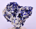 3.4cms GEM AZURITE CRYSTALS MEXICO ROYAL BLUE COLOR SHINY UB304