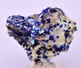 3.4cms GEM AZURITE CRYSTALS MEXICO ROYAL BLUE COLOR SHINY UB304