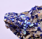 3.4cms GEM AZURITE CRYSTALS MEXICO ROYAL BLUE COLOR SHINY UB304
