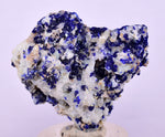 3.4cms GEM AZURITE CRYSTALS MEXICO ROYAL BLUE COLOR SHINY UB304