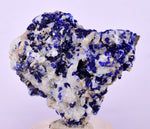 3.4cms GEM AZURITE CRYSTALS MEXICO ROYAL BLUE COLOR SHINY UB304