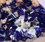 2.8cms GEM AZURITE CRYSTALS MEXICO ROYAL BLUE COLOR SHINY UB306