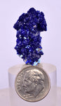 2.9cms GEM AZURITE CRYSTALS MEXICO ROYAL BLUE COLOR SHINY UB307