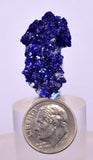 2.9cms GEM AZURITE CRYSTALS MEXICO ROYAL BLUE COLOR SHINY UB307