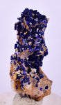 3.1cms GEM AZURITE CRYSTALS MEXICO ROYAL BLUE COLOR SHINY UB308