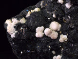 8cms MANGANO CALCITE PYRITE GALENA CRYSTALS PERU MINERAL SPECIMEN VB42