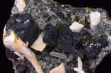7cms MANGANO CALCITE PYRITE GALENA CRYSTALS PERU MINERAL SPECIMEN VB43