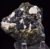 7cms MANGANO CALCITE PYRITE GALENA CRYSTALS PERU MINERAL SPECIMEN VB43