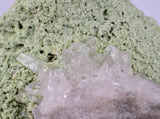 10.8cms FUCHSITE QUARTZ CRYSTALS Mineral Specimen Collector Peru AB278