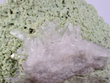 10.8cms FUCHSITE QUARTZ CRYSTALS Mineral Specimen Collector Peru AB278