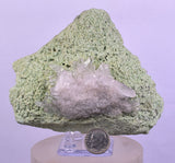 10.8cms FUCHSITE QUARTZ CRYSTALS Mineral Specimen Collector Peru AB278
