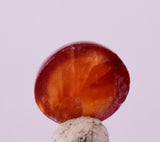 0.5cts RHODOCHROSITE CABOCHON PERU OLD STOCK UCHUCCHACUA MINERAL SPECIMEN BB489