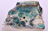 7.9cms DRUZY CHRYSOCOLLA QUARTZ CRYSTAL LILY MINE PERU 2000 YEAR DB243