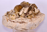 15cms GEMMY BARITE CRYSTALS PERU SHINY TRANSLUCENT MINERAL SPCIMEN EB105