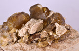 15cms GEMMY BARITE CRYSTALS PERU SHINY TRANSLUCENT MINERAL SPCIMEN EB105