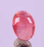 0.5cts RHODOCHROSITE CABOCHON PERU OLD STOCK UCHUCCHACUA MINERAL SPECIMEN BB490