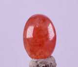 0.5cts RHODOCHROSITE CABOCHON PERU OLD STOCK UCHUCCHACUA MINERAL SPECIMEN BB493