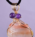 5.1cms GEM MACHU PICCHU Aragonite Cabochon PENDANT Peru BB425