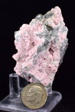 6.7cms RHODOCHROSITE PYRITE CALCITE CRYSTALS GALENA PERU RB757
