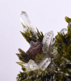 5.3cms PREMIUM EPIDOTE AXINITE QUARTZ CRYSTALS PERU AESTHETIC COLLECTOR CB206