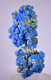 13cms NEW BLUE CHALCANTHITE PYRITE NATURAL BOTRYOIDAL CRYSTALS PERU FB95