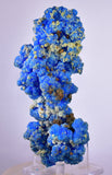 13cms NEW BLUE CHALCANTHITE PYRITE NATURAL BOTRYOIDAL CRYSTALS PERU FB95