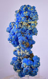 13cms NEW BLUE CHALCANTHITE PYRITE NATURAL BOTRYOIDAL CRYSTALS PERU FB95