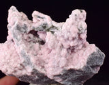 4.9cms RHODOCHROSITE PYRITE CALCITE CRYSTALS GALENA PERU RB762