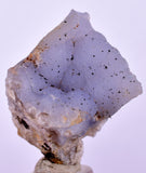 3.4cms BLUE CHALCEDONY PERU Crystal Quartz  Translucent Mineral Sample  Collector QB123