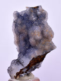 3.6cms BLUE CHALCEDONY PERU Crystal Quartz  Translucent Mineral Sample  Collector QB124