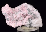 5.1cms RHODOCHROSITE PYRITE CALCITE CRYSTALS GALENA PERU RB764