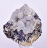 3cms BLUE CHALCEDONY PERU Crystal Quartz  Translucent Mineral Sample  Collector QB125