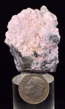3.9cms RHODOCHROSITE PYRITE CALCITE CRYSTALS GALENA PERU RB765