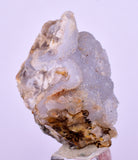 2.7cms BLUE CHALCEDONY PERU Crystal Quartz  Translucent Mineral Sample  Collector QB127
