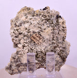 6.4cms NATIVE GOLD FERBERITE QUARTZ CRYSTAL MINERAL LB226