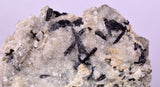 6.4cms NATIVE GOLD FERBERITE QUARTZ CRYSTAL MINERAL LB226
